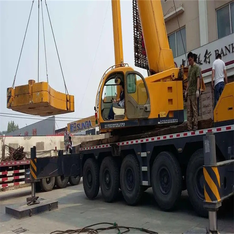 阳西当地吊车出租|机器吊装|75吨|工厂搬迁服务